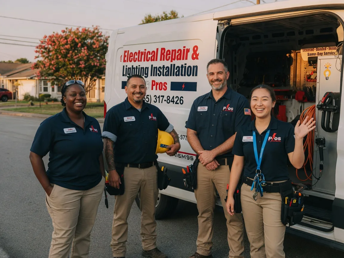 Licensed Electrician company in Kirvin, TX